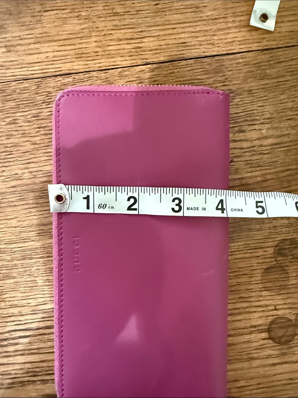 GUCCI Magenta Pink Leather Wallet - Picture 10 of 10